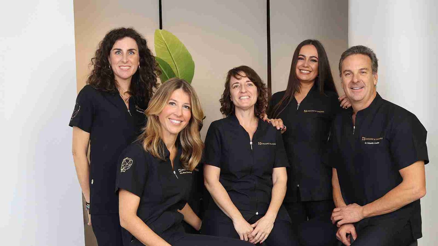 Equipo de la Clínica Dental Crooke & Laguna en Málaga