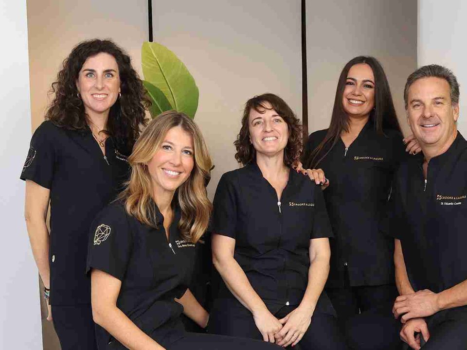 Equipo de la Clínica Dental Crooke & Laguna en Málaga