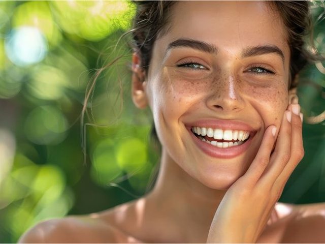 Diseño digital de sonrisa sobre fotografía clínica